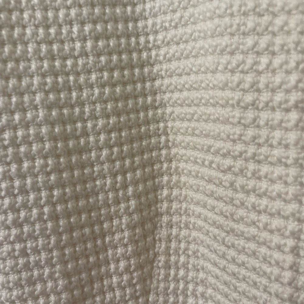 Zara Basic Collection Full Zip Cream Long Sleeve … - image 5